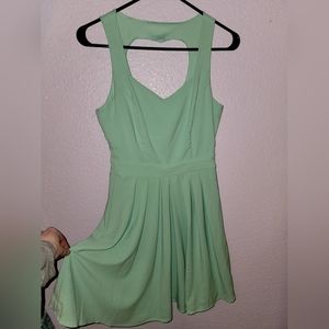 Seafoam Green Dress